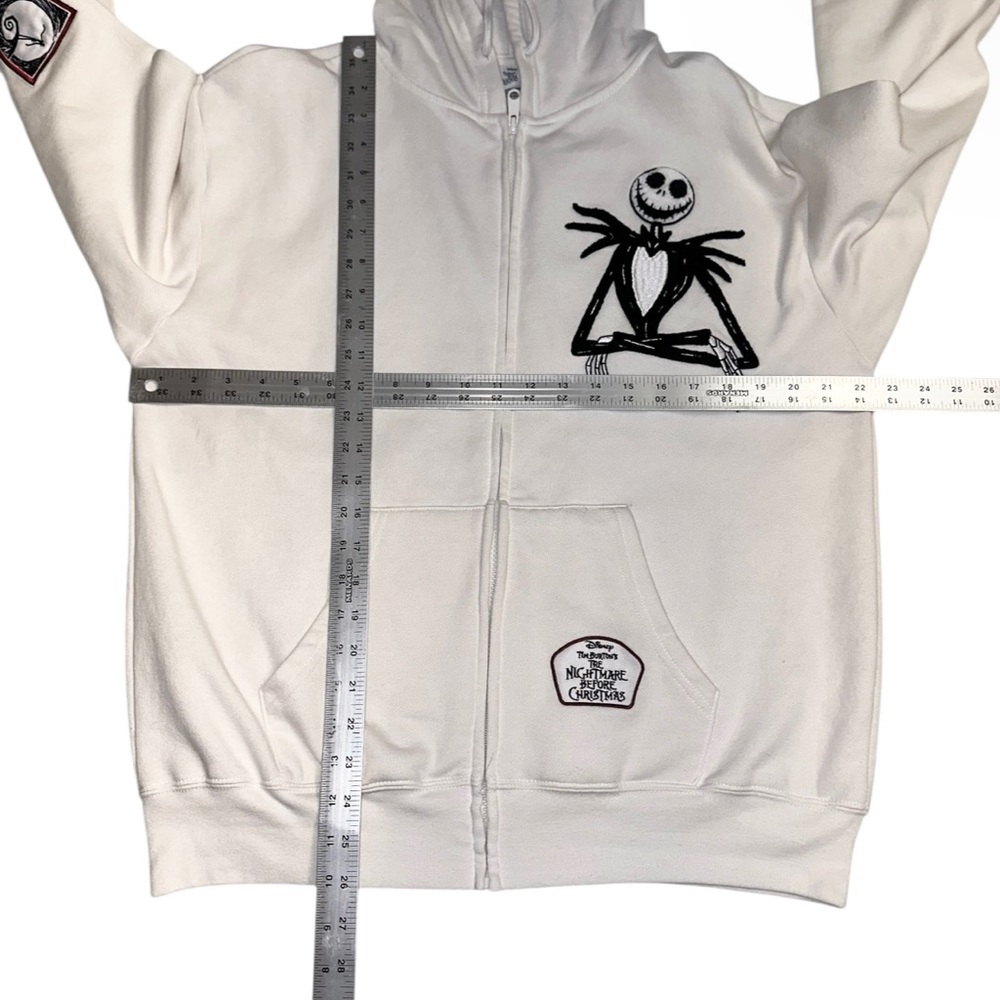 Disney Nightmare Before Christmas Women's Fleece Hoodie Jacket Size L - Picture 8 of 8